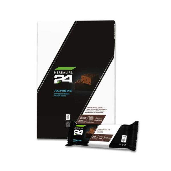 Herbalife H24 Achieve Protein Riegel Dark Chocolate Geschmack 6x60g