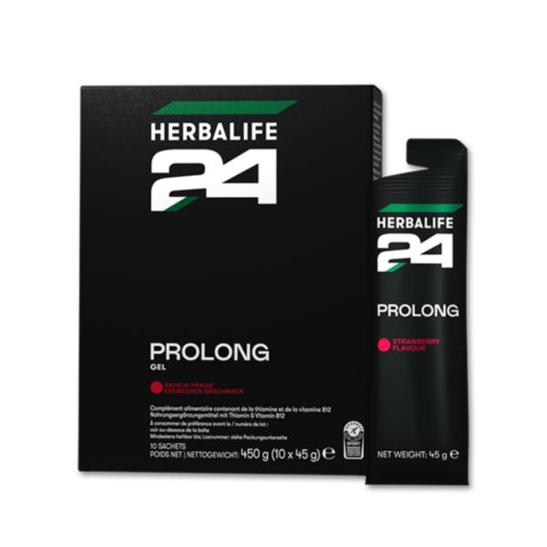 Herbalife H24 ® Prolong Gel Erdbeere 10 Beutel à 45g