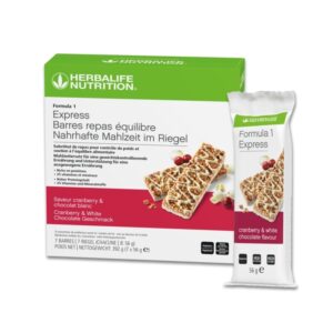 Herbalife Formula 1 Express Riegel Cranberry & White Chocolate
