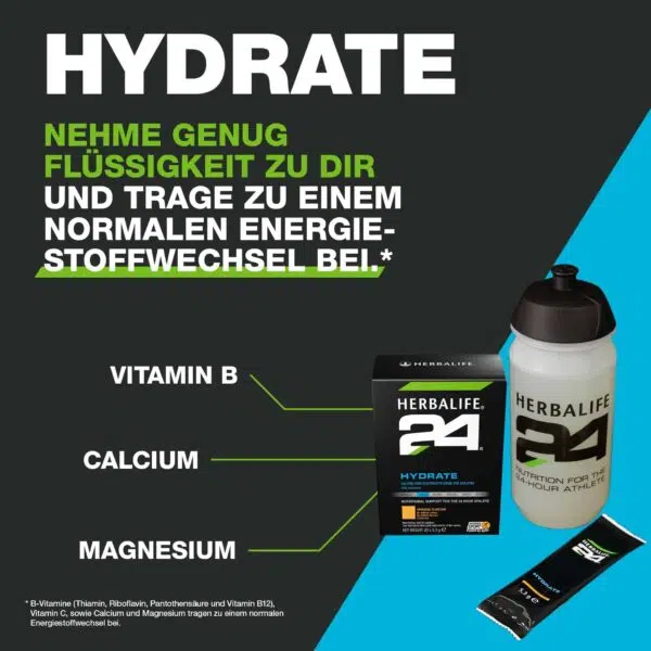 Second image of Herbalife H24 Hydrate Orange 20 x 5.3g