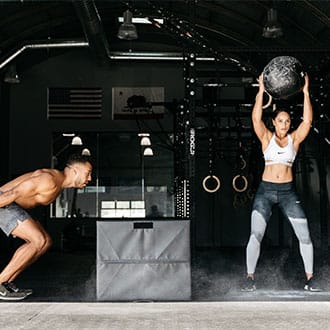 Während dem Workout