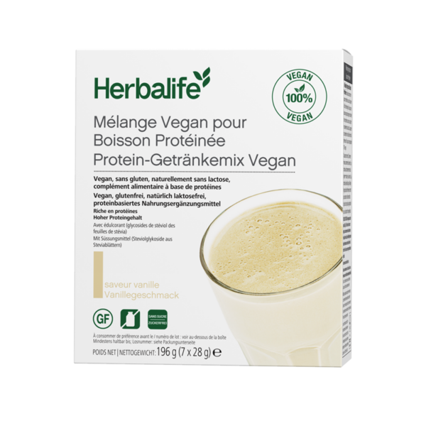 Herbalife Protein-Getränkemix Vegan 7 Portionspackungen